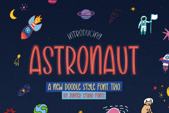 Astronaut Trio: The Display Font That Elevates Digital Marketing Design