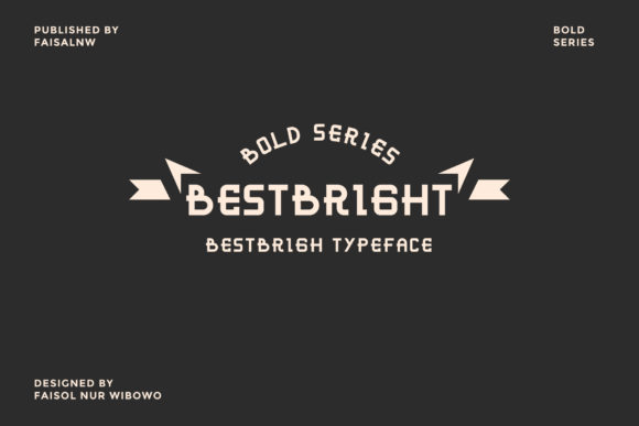 Bestbright: A Vintage Display Font That Elevates Editorial Design