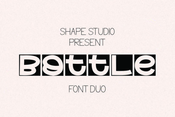 Bottle Duo: A Versatile Font for Building a Strong Brand Identity