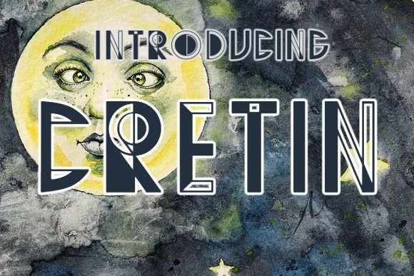 Cretin: A Bold Display Font for Modern Editorial Design