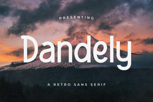 Dandely: A Retro Display Font That Elevates Craft and Product Design