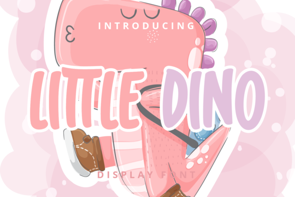 Little Dino: A Playful Display Font That Brings Branding to Life