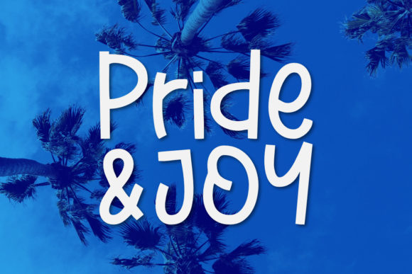 Pride and Joy: A Display Font That Sparks Engagement in Digital Campaigns