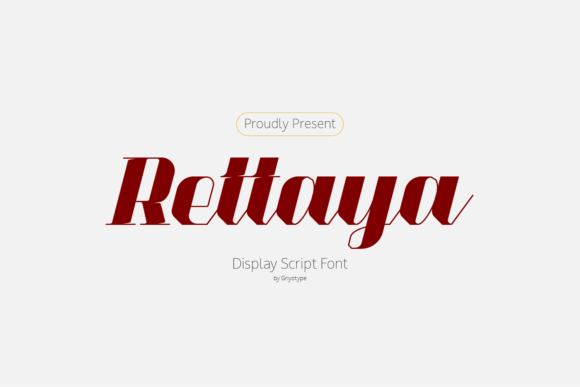 Rettaya: A Designer’s Take on This Display Font