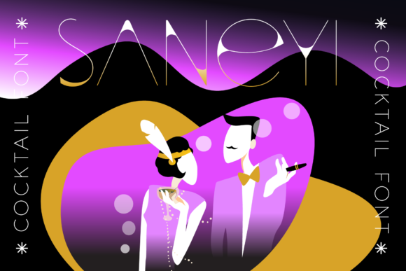 Saneyi: A Modern Display Font for Clean Digital Branding