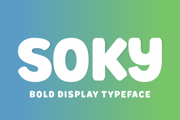 Soky: A Striking Display Font for Modern Editorial Design
