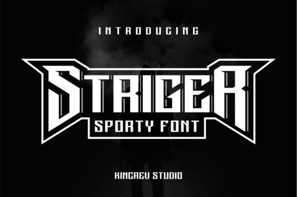 Striger: A Bold Display Font for Dynamic Editorial Design