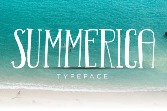 Summerica: A Playful Display Font for Vibrant Editorial Design