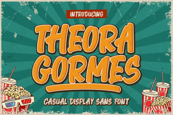 Theora Gormes: A Bold Display Font for Scroll-Stopping Digital Campaigns