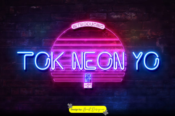 Tok Neon Yo: The Display Font That Elevates Campaign Visuals