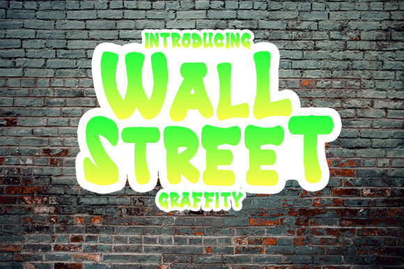 Wall Street: A Bold Display Font for Spooky Branding Projects