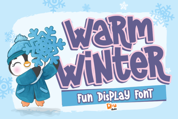 Warm Winter Font: Bringing Playful Charm to Your Business Branding